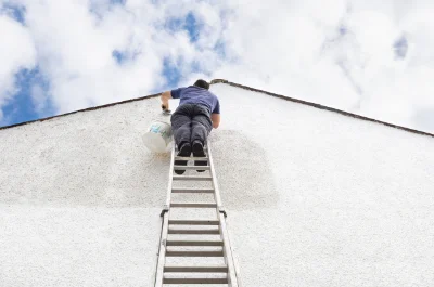 Peinture extérieure à Virecourt — façades et ravalement